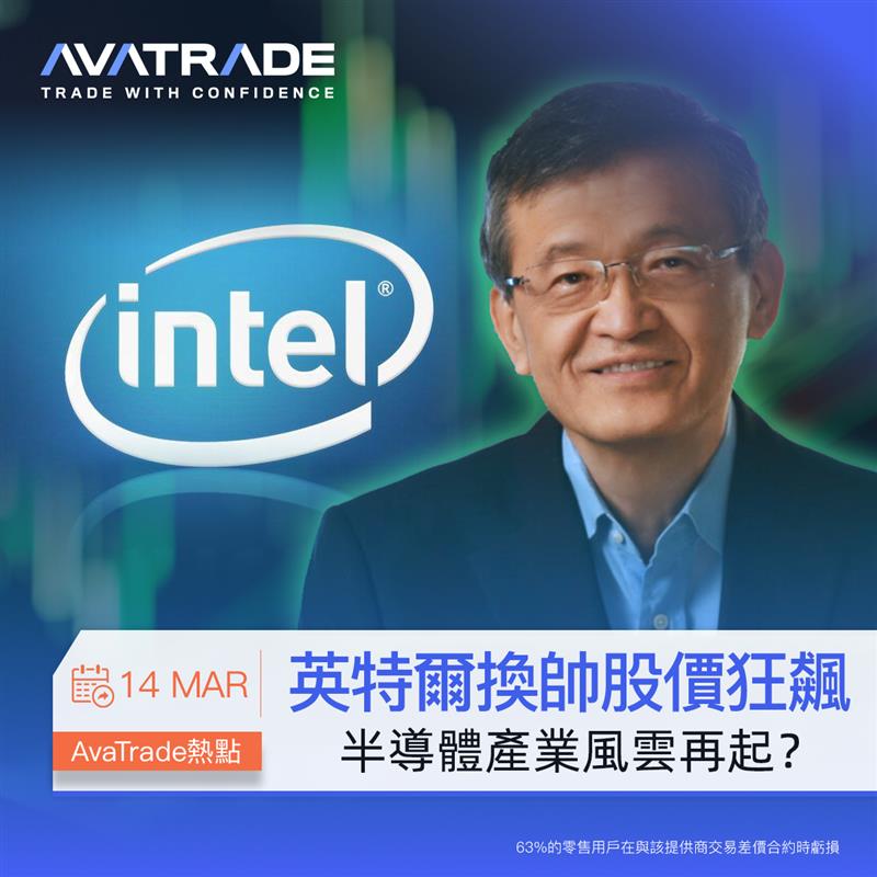 英特尔换帅股价狂飙 MT4正版app助力您应对市场突变